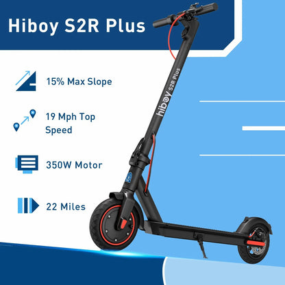 Hiboy S2R Plus Electric Scooter - Detachable Battery