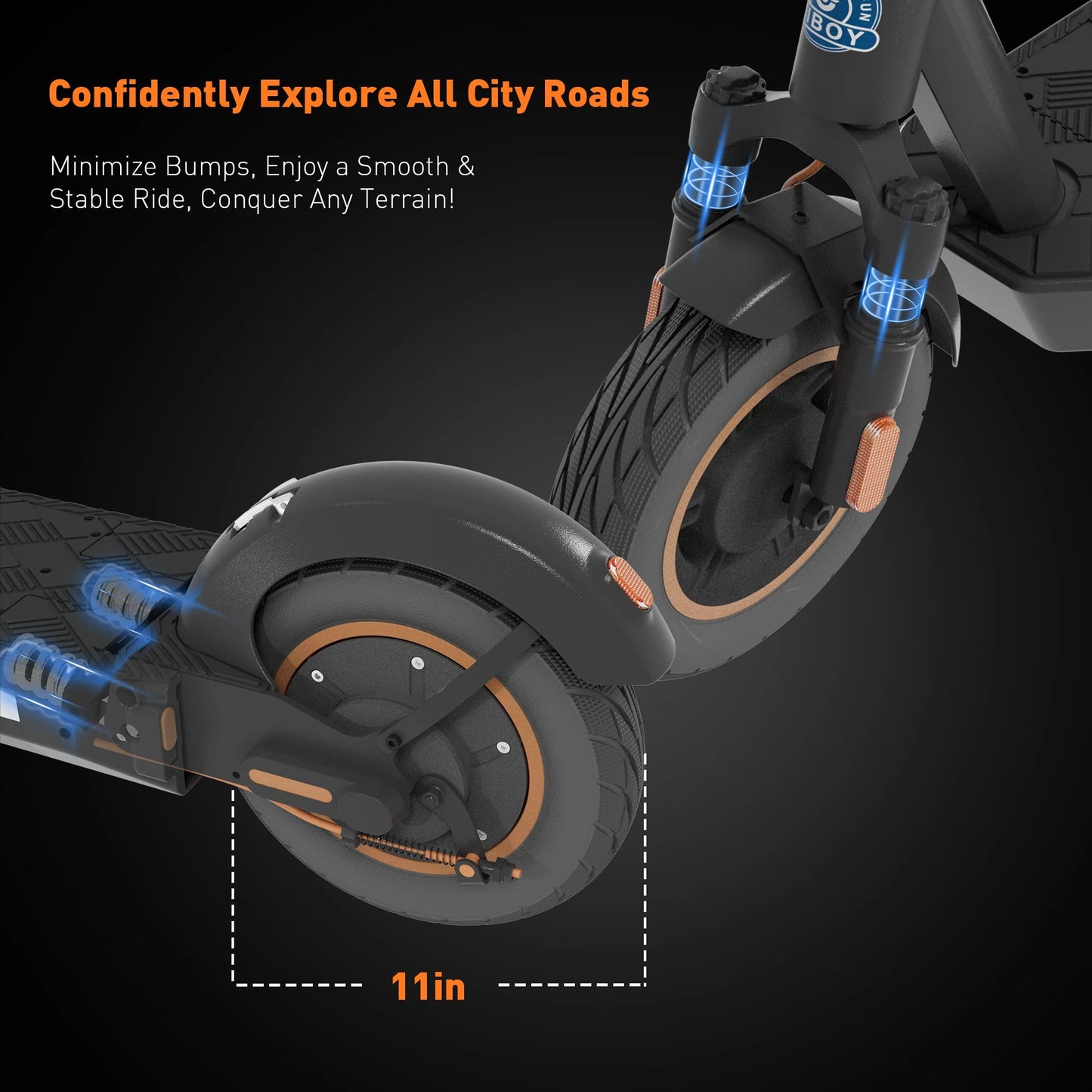 Hiboy S2 Max PRO | Rugged Off-road Electric Scooter